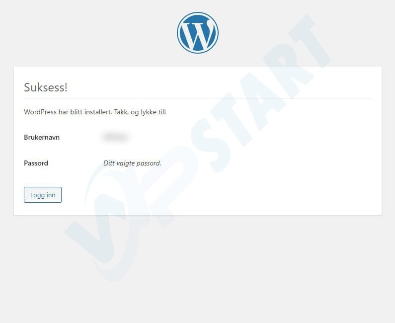 Hvordan installere WordPress - Bilde 5