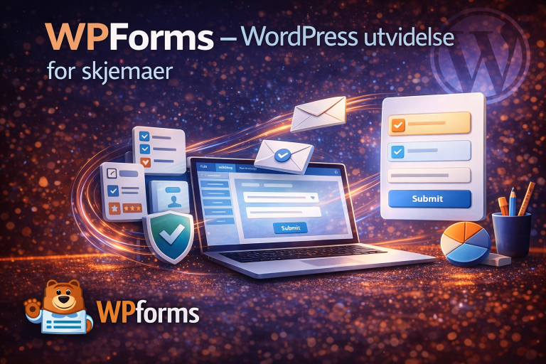 WPForms – WordPress utvidelse for skjemaer